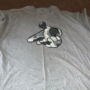 MENS CROOKS AND CASTLES BLACK TEE SHIRT 2XL